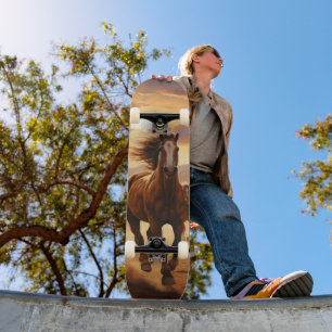 Skateboard Le désert des Chevaux sauvages