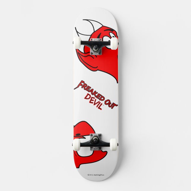 Skateboard Le diable en panne (Recto)