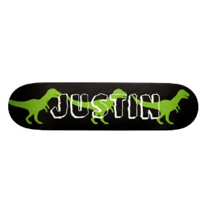 Skateboard Le dinosaure sauvage de rex de T conçoivent la