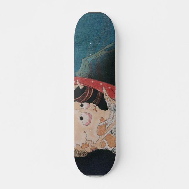 Skateboard Le fantôme de Kohada Koheiji par Katsushika Hokusa (Devant)