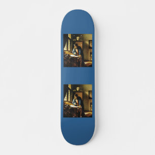 Skateboard Le géographe de Johannes Vermeer (vers 1669)