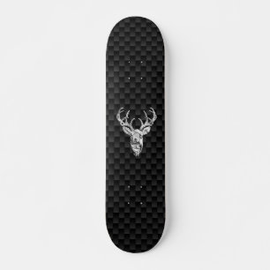 Skateboard Le Head on Carbon Fiber