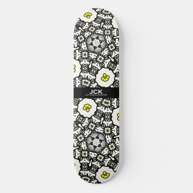 Skateboard Le kaléidoscope du premier volume, art deux (Recto)