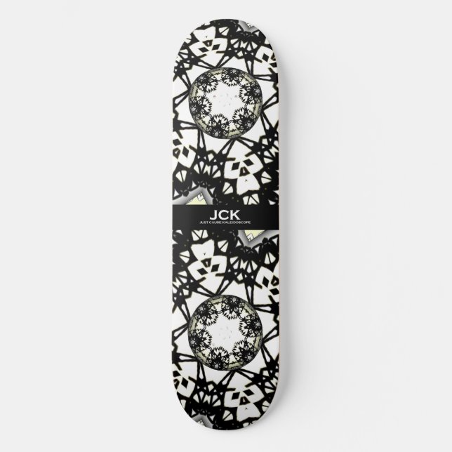 Skateboard Le kaléidoscope du premier volume, art trois (Recto)