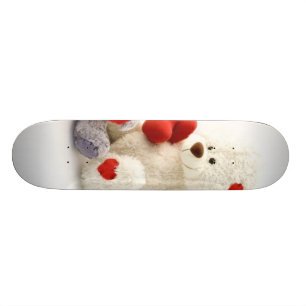 Skateboard Le nounours deux pelucheux concerne l'arrière -