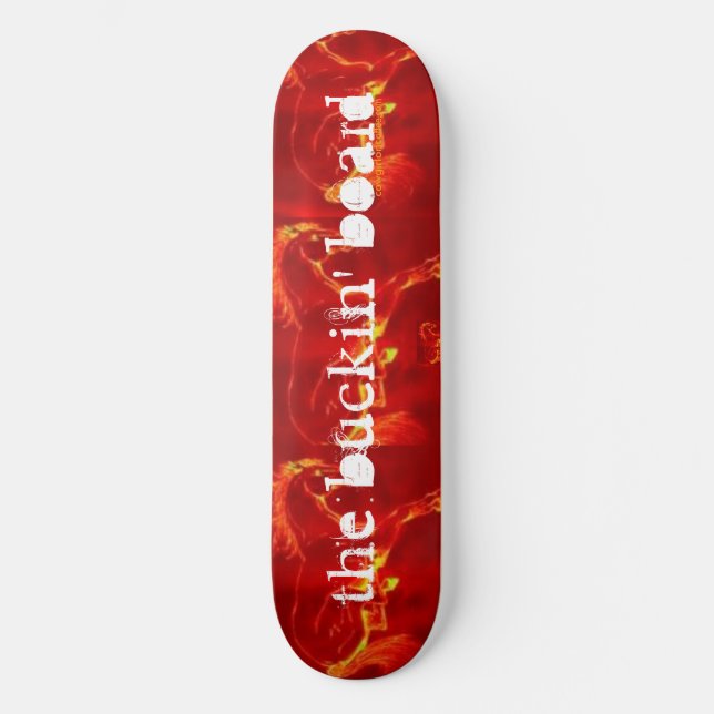 Skateboard le panneau de buckin planche à roulettes de (Recto)