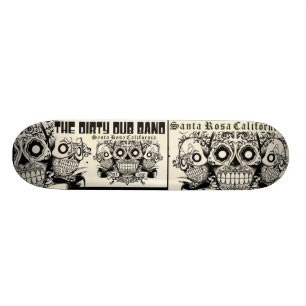 Skateboard Le patin sale de bande de copie