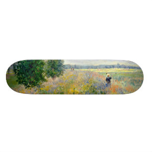 Skateboard Le pavot met en place près d'Argenteuil par Claud