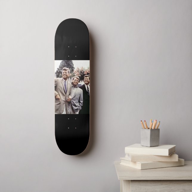 Skateboard Le président américain John Kennedy & Robert & Ted (Art mural)