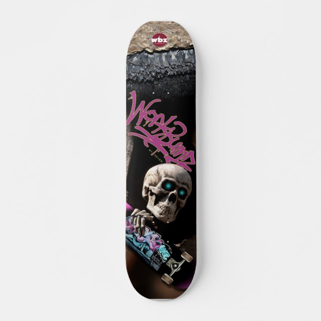 Skateboard Le raie ou meurent ! (Devant)