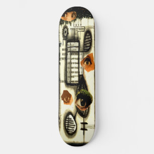Skateboard Le résumé observe la planche à roulettes