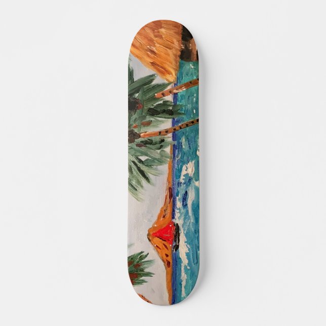 Skateboard le skateboarding est amusement (Devant)