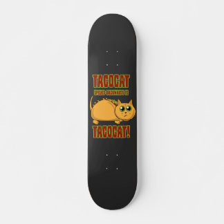 Skateboard Le Tacocat Écrit À L'Arrière Est...