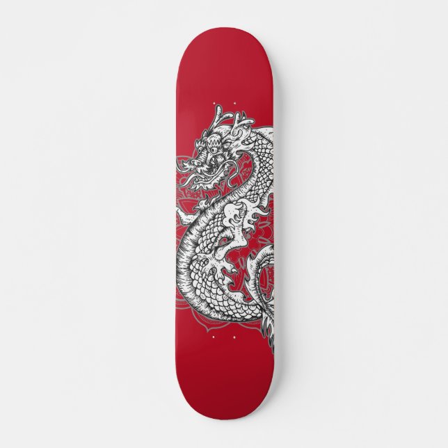 Skateboard Le Tattoo chinois (Devant)