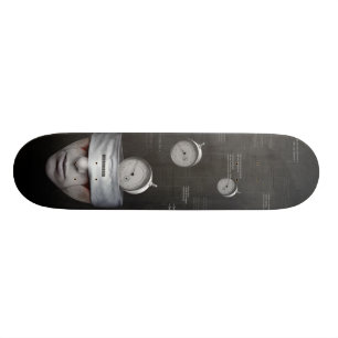 Skateboard Le temps pilote le panneau sans visibilité de