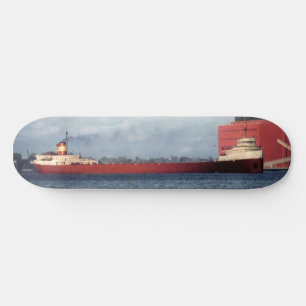 Skateboard L'Edmund Fitzgerald avec noms d'équipage