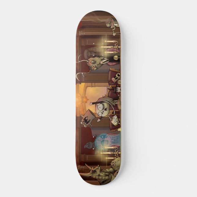 Skateboard Lenore : Le dernier dîner (Recto)