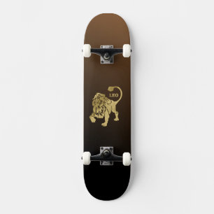 Skateboard Leo Lion Zodiac