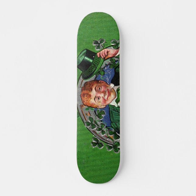 Skateboard Leprechaun (Devant)