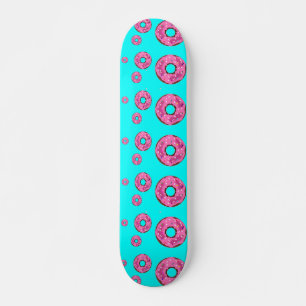 Skateboard Les beignets de crème rose