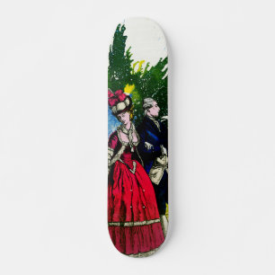 Skateboard Les Bourbons français par Michael Moffa