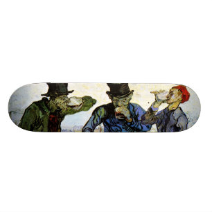Skateboard Les buveurs par Vincent van Gogh 1890