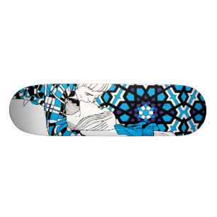 Skateboard Les couples embrassent par Keren Richter