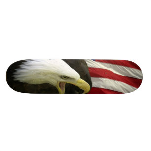 Skateboard Les Etats-Unis DIMINUENT avec la plate-forme de