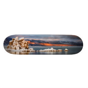 Skateboard Les Etats-Unis, la Californie, lever de soleil au