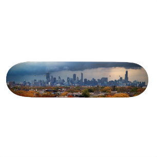 Skateboard Les Etats-Unis, l'Illinois, Chicago, paysage