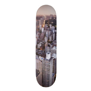 Skateboard Les Etats-Unis, l'Illinois, Chicago, vue aérienne