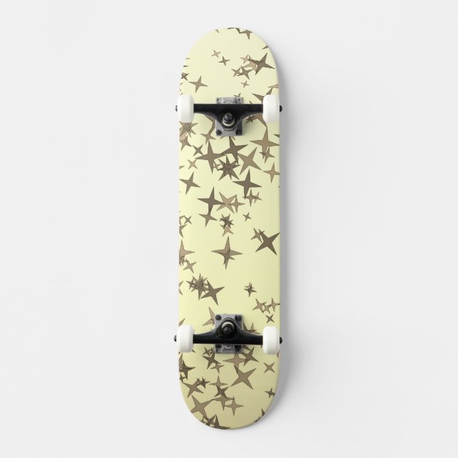 Skateboard Les étoiles d'or (Recto)