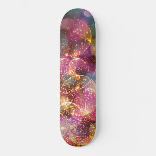 Skateboard Les filles éclatent la bulle 