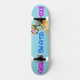 Skateboard Les Filles Patinent Aussi ! Patinage