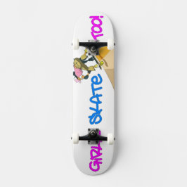 Skateboard Les Filles Patinent Aussi ! Patinage