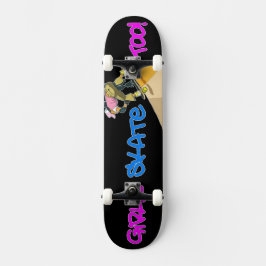 Skateboard Les Filles Patinent Aussi ! Patinage