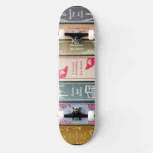 Skateboard Les romans de Jane Austen sur une serviette