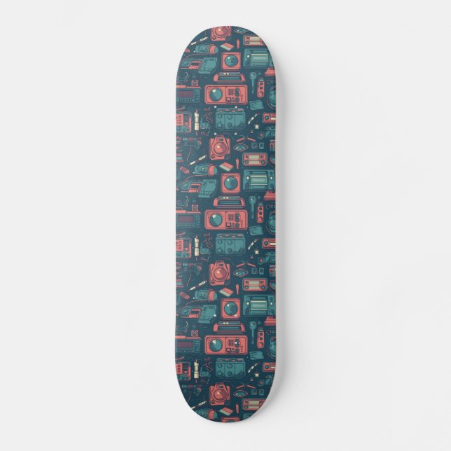 Skateboard L'explosion du passé : la technologie des années 8 (Recto)
