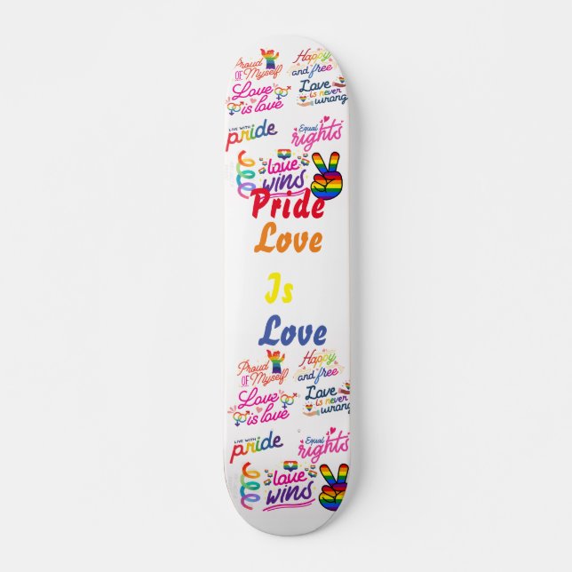 SKATEBOARD LGBTQ (Devant)