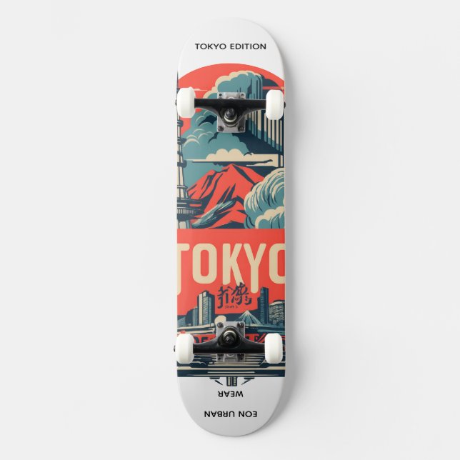 SKATEBOARD LIBRETA TOKYO EDITION (Recto)