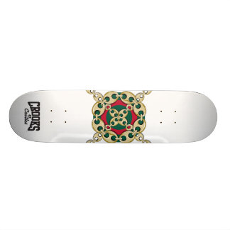 Skateboard Lien d'oeil d'escrocs et de taureaux de châteaux