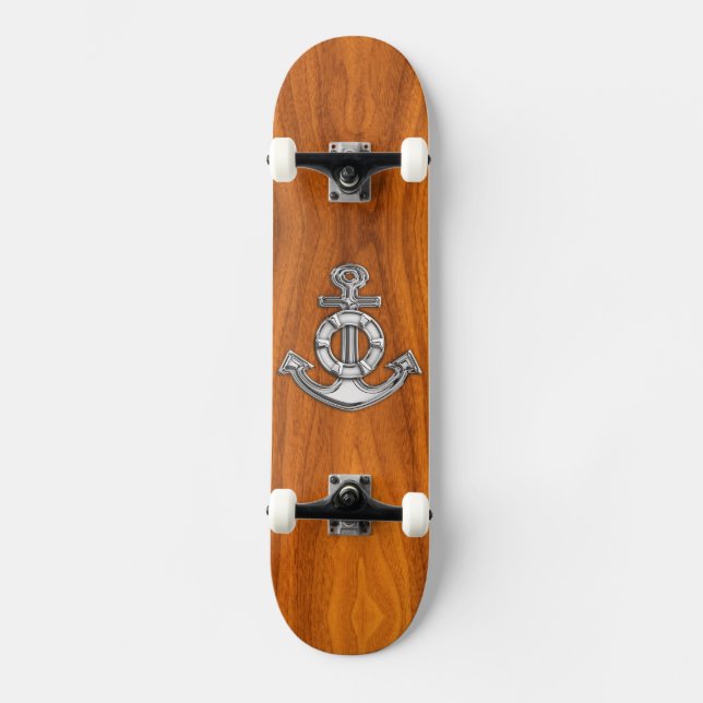 Skateboard Lifesaver Chrome Ancre sur les styles de placage d (Recto)