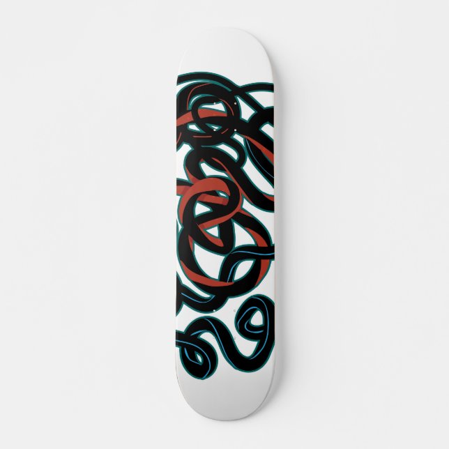 Skateboard Ligne de style Graffiti (Devant)