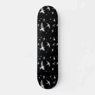 Skateboard L'Illustration De L'Avalière Volante