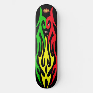Skateboard Lion de Rasta de Sion