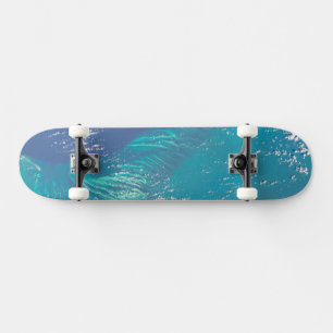Skateboard L'Océan Atlantique Au Bord Des Bahamas