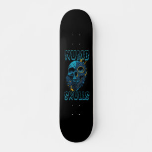 Skateboard Logo De Conception Numb-Skulls