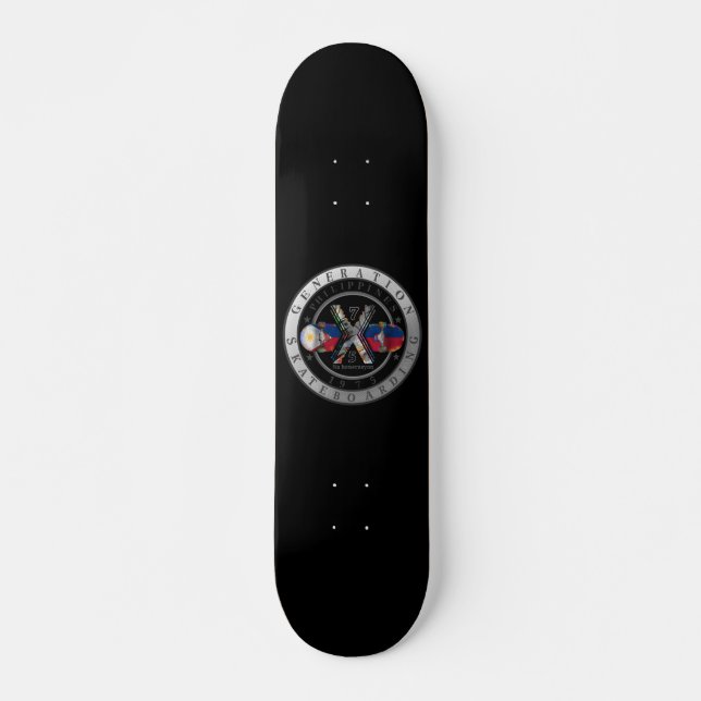 Skateboard Logo Fabriqué aux Philippines 1975 (Devant)