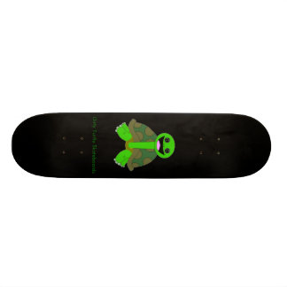 Skateboard Logo sale de tortue, noir