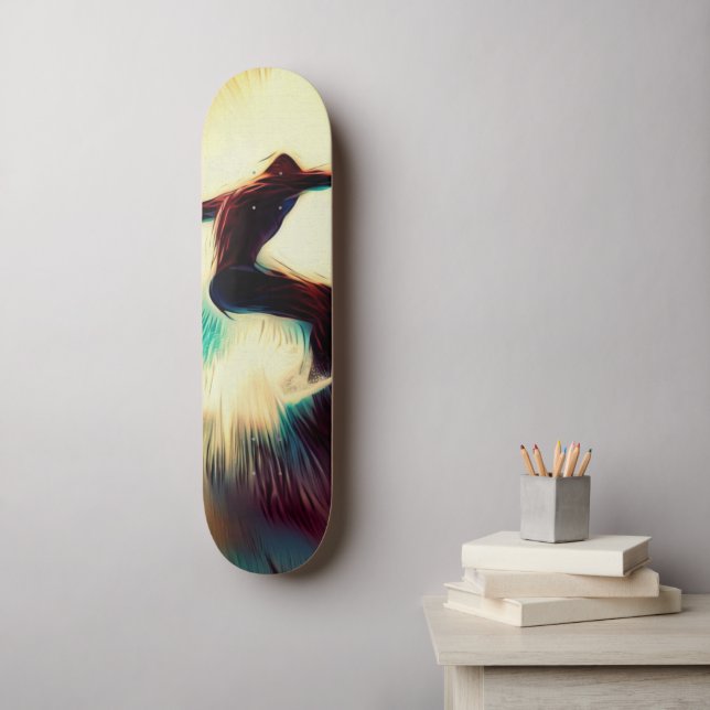 SKATEBOARD LONELY SURFER (Art mural)